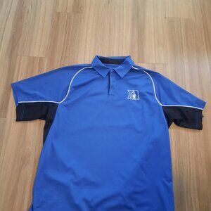 Duke Blue Devils Golf Polo by Christian Dior. Size XL; Free Shipping